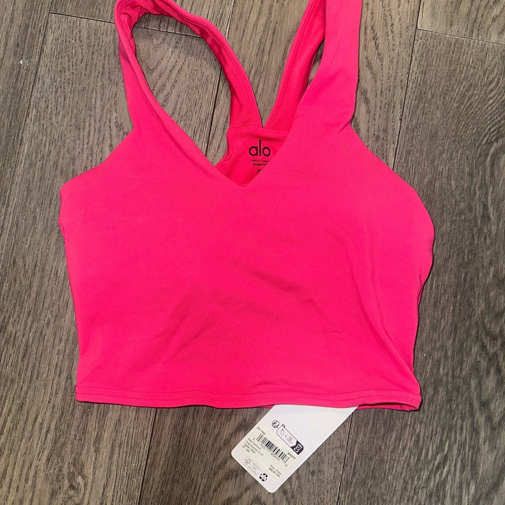 ALO Yoga Women's Pink Intimate Top
